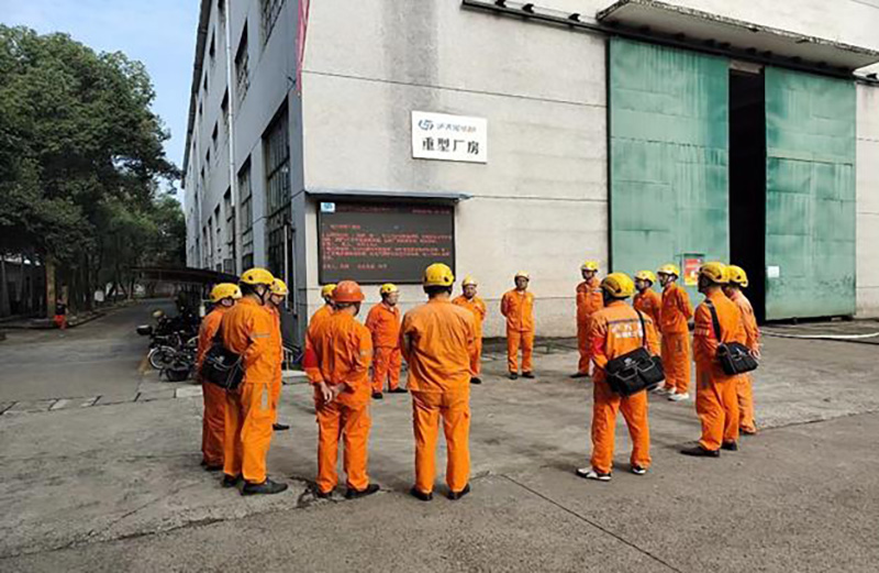 弘旭公司开展端午节前安全生产大检查(图1)