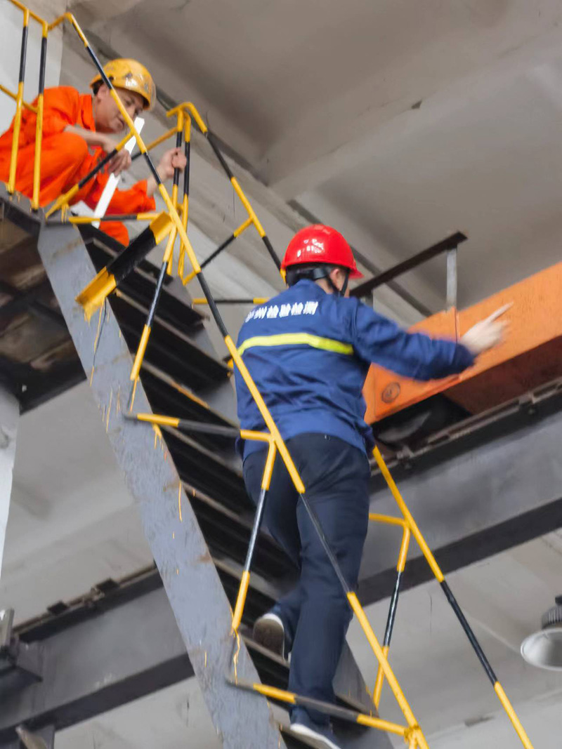 泸州市特检所对弘旭公司“特种设备专家巡诊问题”整改复核(图2)