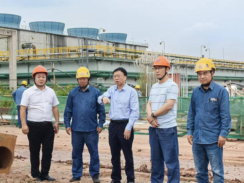 傅利才、郭春建到化工园区项目现场开展节前安全检查(图2)