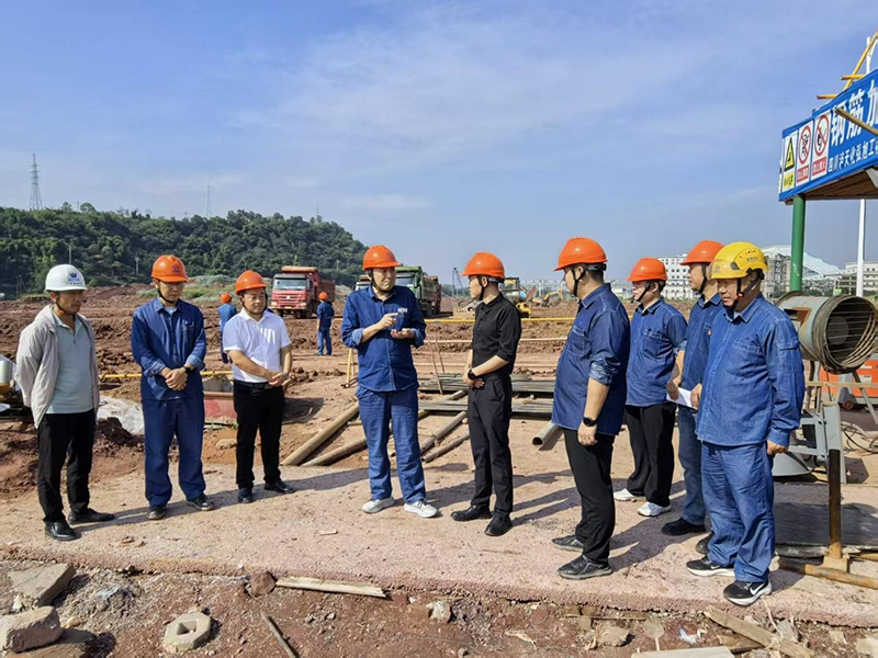 傅利才、郭春建到化工园区项目现场开展节前安全检查(图3)