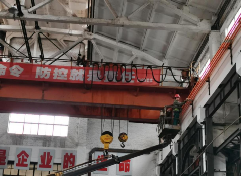 弘旭公司对特种设备进行安全隐患整改