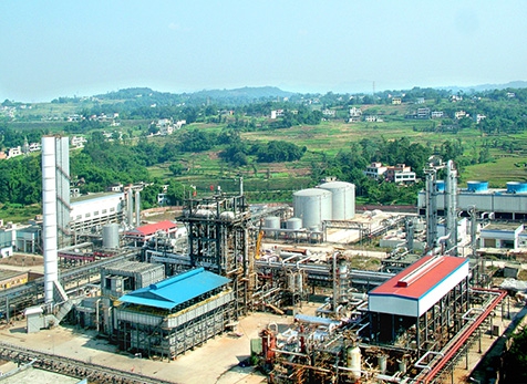 泸天化40万吨／年甲醇、10万吨／年二甲醚建设工程